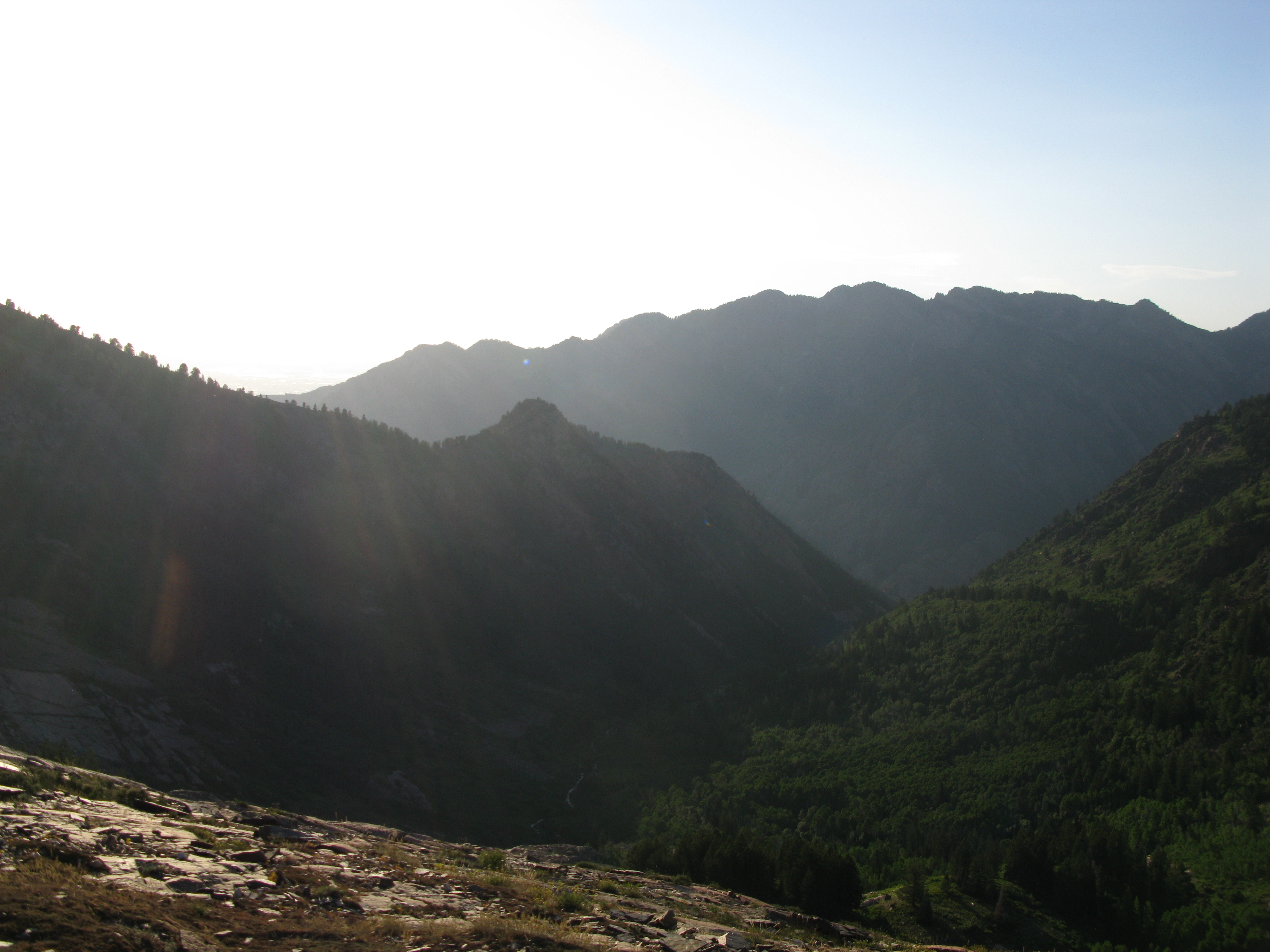 lake blanche valley below july 2025